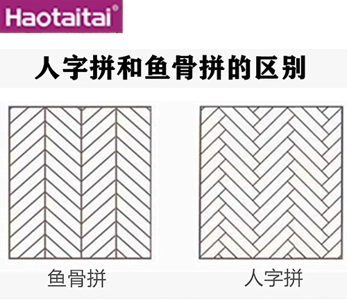 人字拼和鱼骨拼